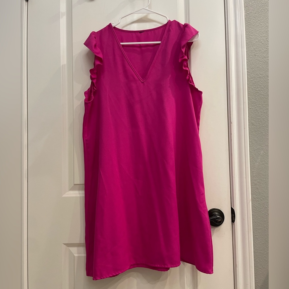 Women’s boutique sleeveless dress, size Large
